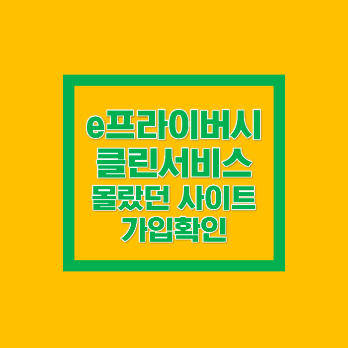  e프라이버시 클린서비스