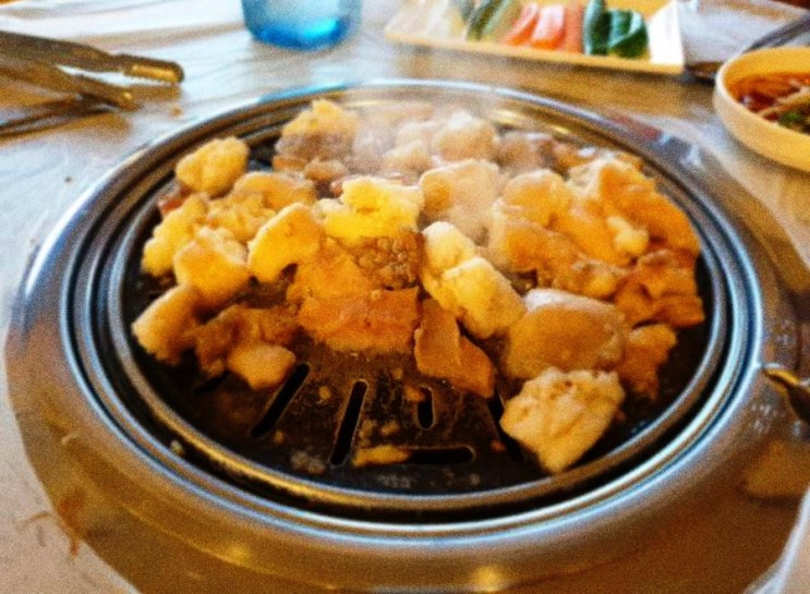  부산광안리막창집_곱창전골 중국당면