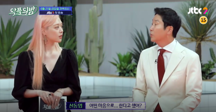  '악플의 밤' 설리 "최고의 히트작은 인스타그램?…인정, X관종 인정"