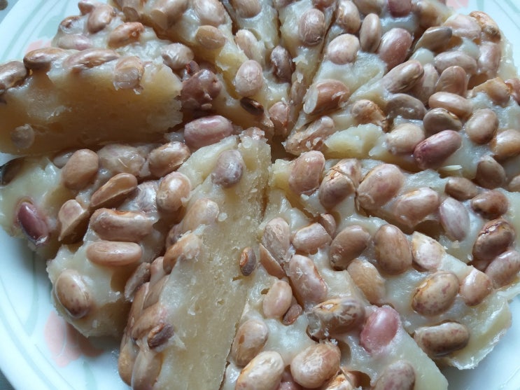  막걸리 술빵. 동부를 넣어 만든 옛 맛!