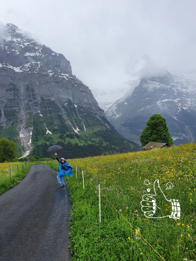 [6월/7월/8월] 비오는날, 스위스를 걷고싶다면? 바로 피르스트로 가세요 !