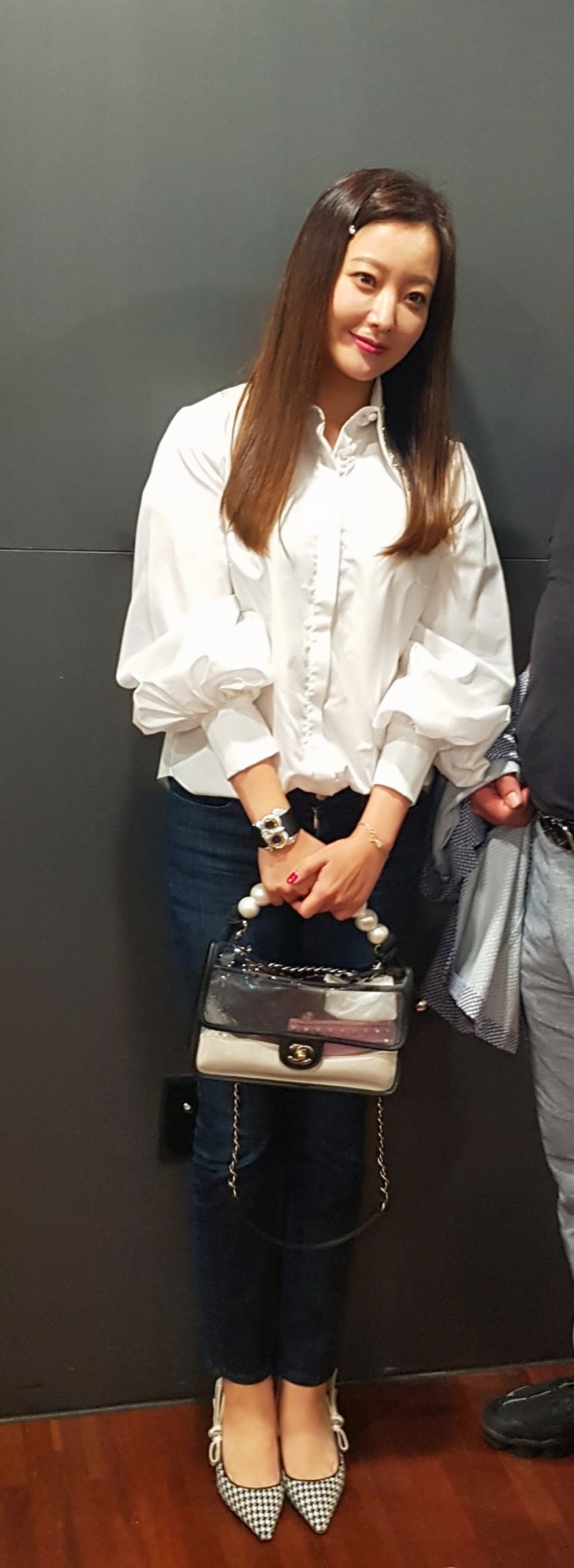  공연장에서 만난 김희선배우님
