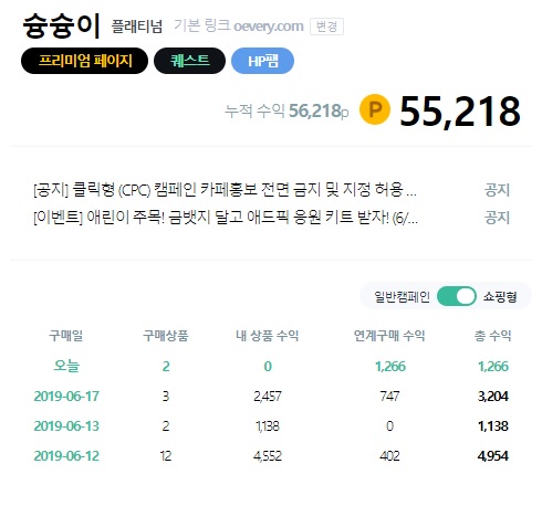  애드픽 2주차 인플루언서로 성장기