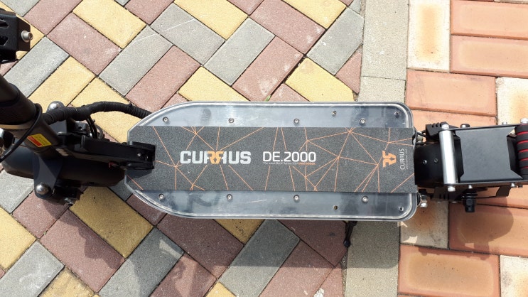 평창 전동킥보드 수리, 10인치 아이카봇 "CURRUS DE 2000" 펑크 고장 - 혁신도시 삼쳔리자전거 원주혁신점