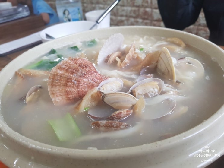  [영종도맛집]줄서서 먹는 황해해물칼국수