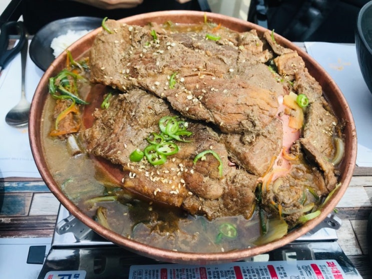  경주 맛집 황리단길 여화담 수원 왕갈비, 삼겹살 비빔국수