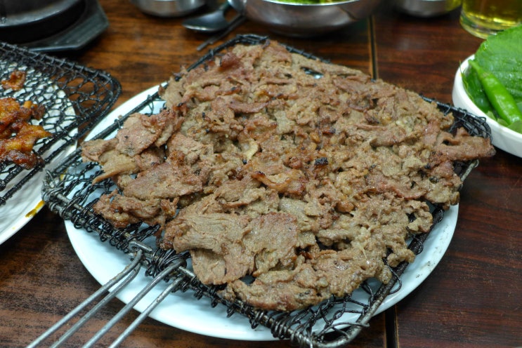 대구 칠성시장 맛집 노포에서 저렴하게 즐긴 석쇠불고기~ 정화네하우스