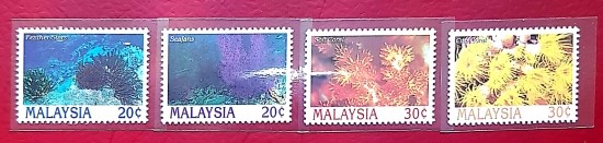   나의 우표수집 247 (말레이시아 [MALAYSIA] 어류 우표) 