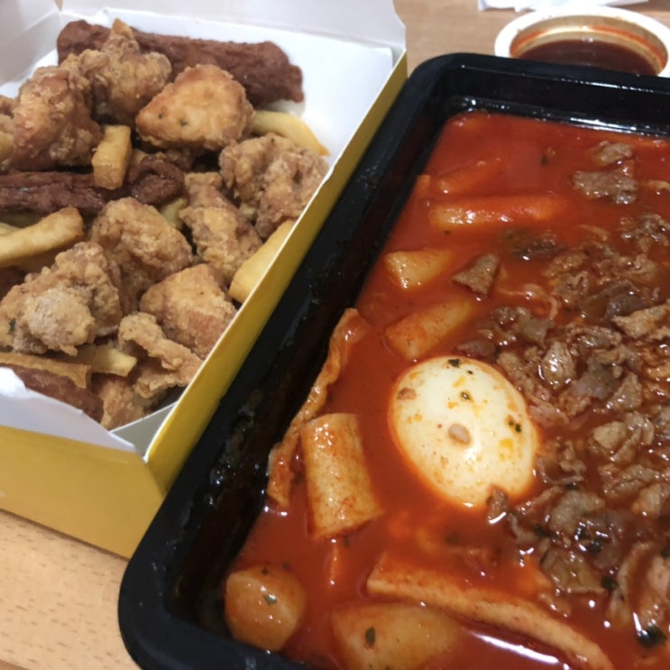  떡볶이 맛집 <걸작떡볶이치킨 왕십리점> : 배민으로 먹자