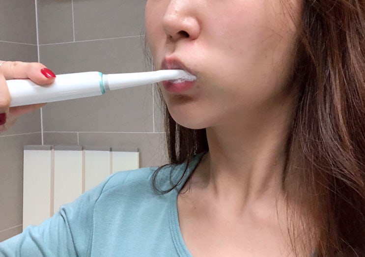  전동칫솔추천 엘지생활건강 리치S소닉 음파진동 자동칫솔