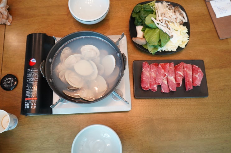  대전 가족외식 만년동 너와집 백합 샤브샤브 맛집 인정!