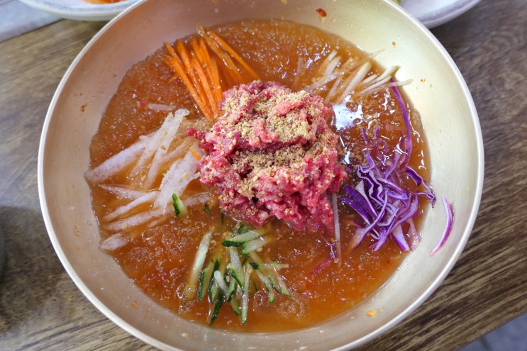  울산 신정동 함양집 본점은 울산입니다~ 한우 육회 물회가 먹고싶다면 '함양집'