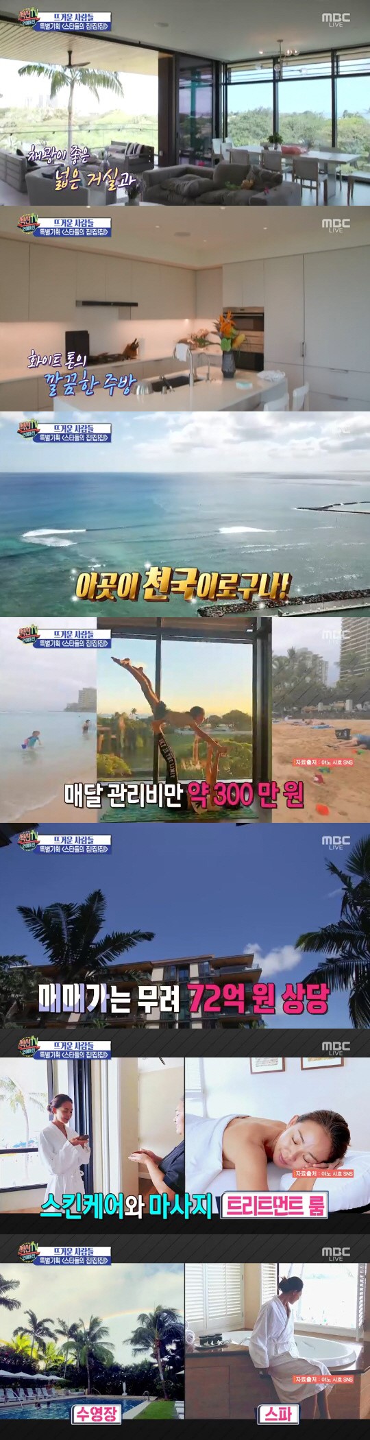 '섹션' 추사랑 하와이 집 매매가 72억…매달 관리비만 300만원 '섹션' 추사랑 하와이 집 매매가 72억…매달 관리비만 300만원
