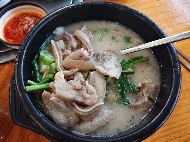  서울 목동/오목교역 '창평가마솥순대국' 순대국