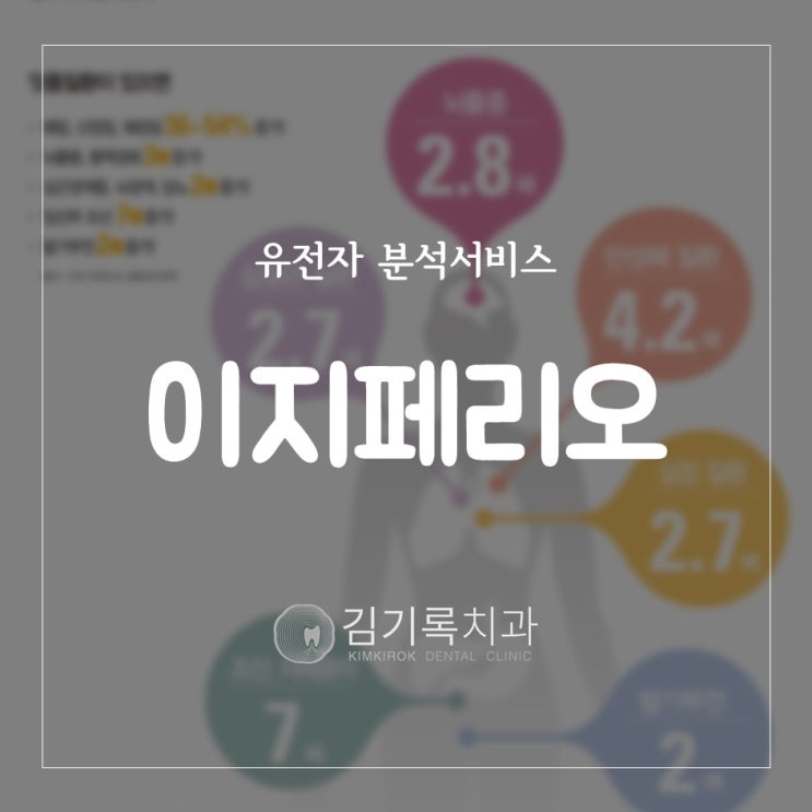 수원치주임플란트 치주질환 유전자 분석검사 이지페리오 내 건강을 예상할 수 있는 유전자 검사