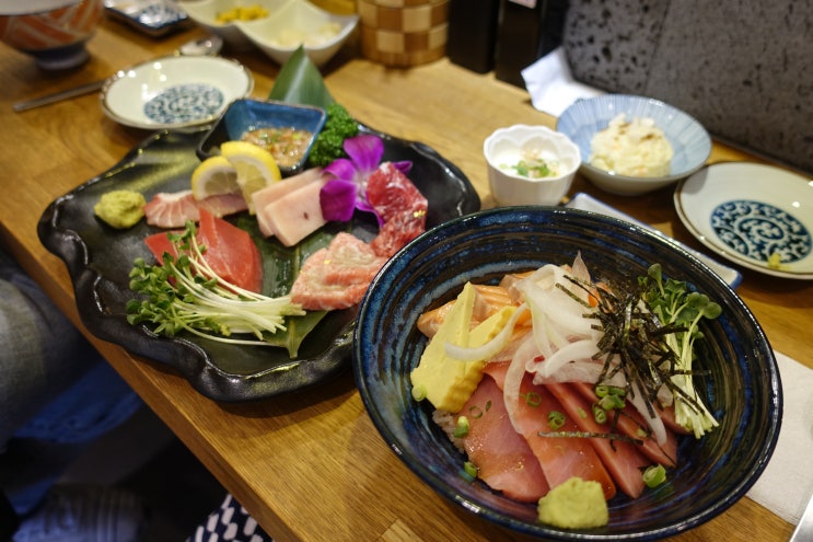  괜찮은 홍대밥집 마구로창고~ 신선해! 서교동맛집