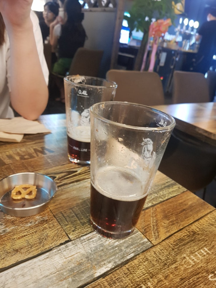  맥주 한잔