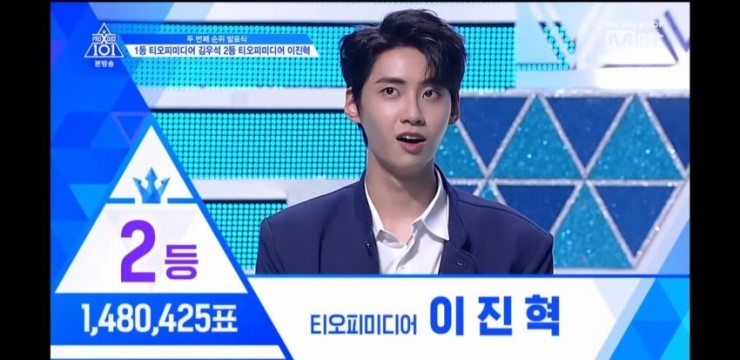  [프로듀스x101] 8화, 2차 순위발표식 후기. (사탄 : 안준영? 절레절레....)
