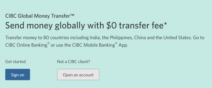 CIBC 캐나다에서 한국으로 송금하고 $25 받는법 - (우리은행)