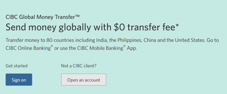  CIBC 캐나다에서 한국으로 송금하고 $25 받는법 - (우리은행)