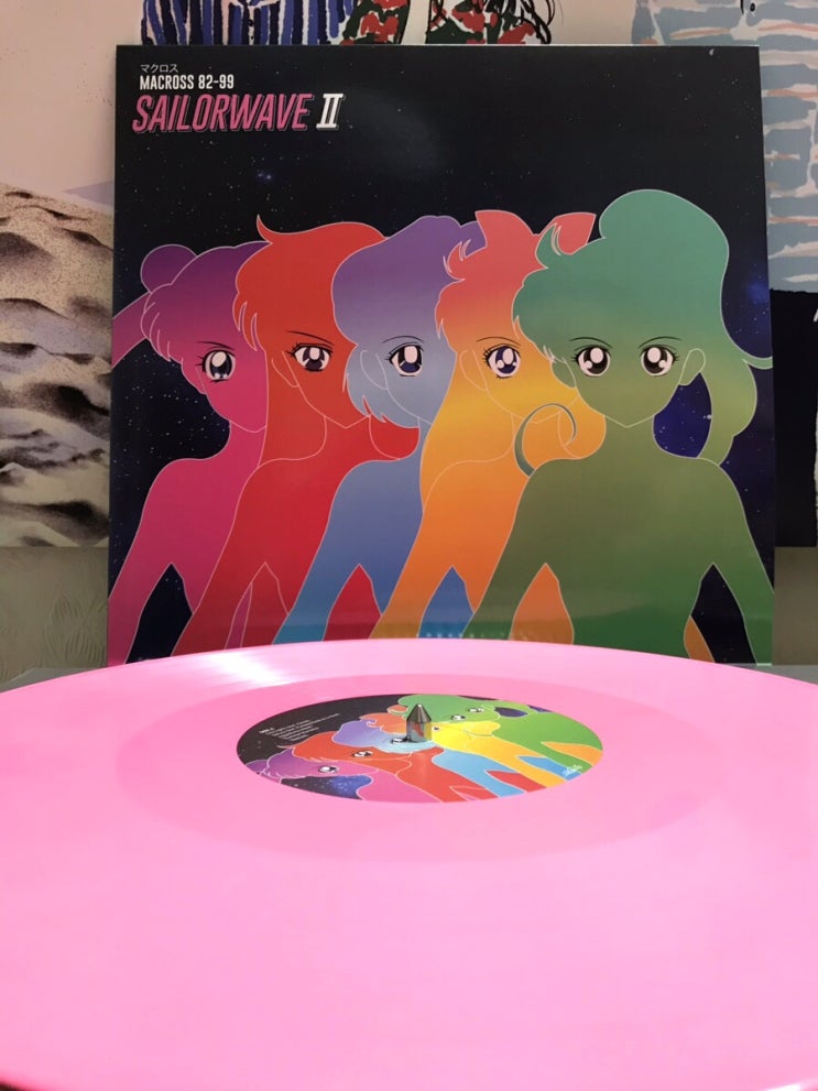  [LP, 엘피] マクロス Macross 82-99 - Sailorwave II (Pink 바이닐, 500장 한정)