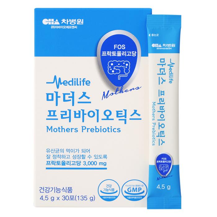  (폭주) 7% 할인 차병원 메디라이프 마더스 프리바이오틱스, 4.5g, 30개입