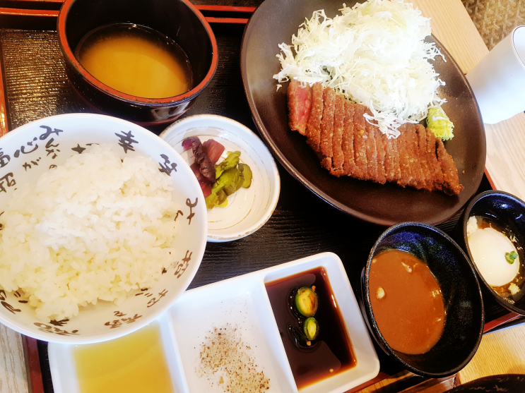  하남 스타필드 맛집 (규카츠)