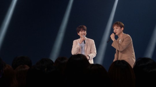  [엑소/첸] ‘런웨이브’ MC 규현, 김희철･EXO 첸과 콜라보 무대 공개 ‘귀호강 듀엣’