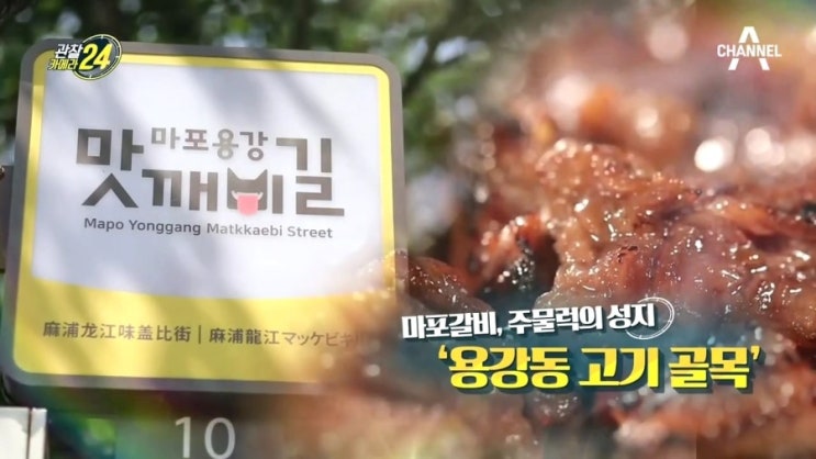  관찰카메라 24. 92 회  190621. 서울 마포 용강동 고기골목. 우림집 돼지갈비, 전성덕 