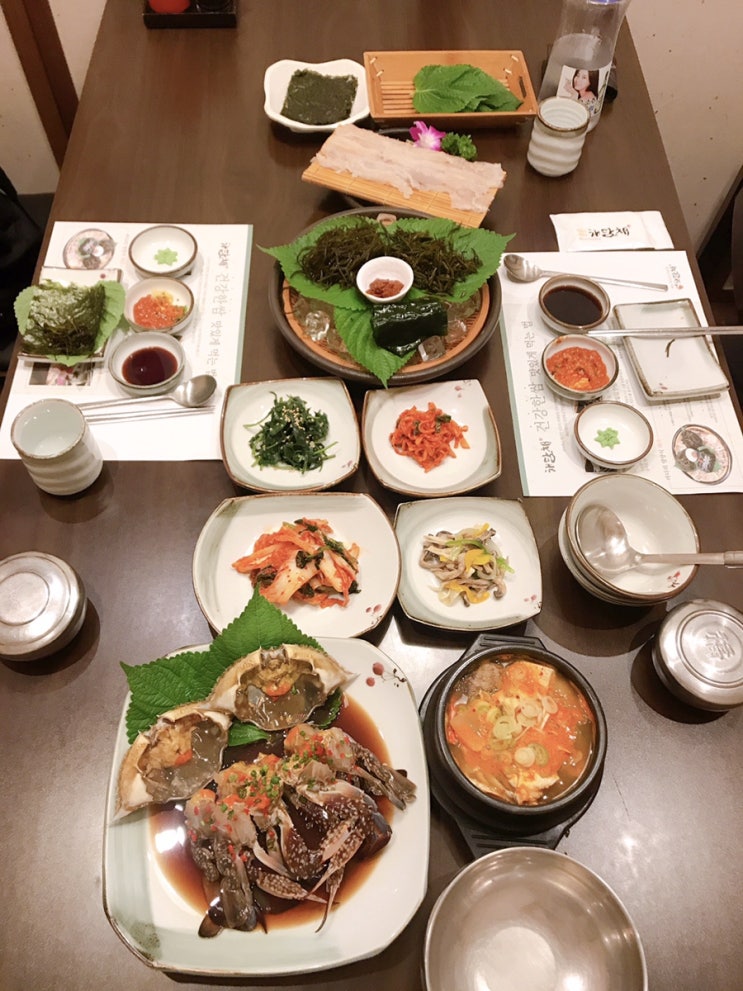 남도의 식탁, 서울 해담채 시청점 (해초바다요리 전문점)