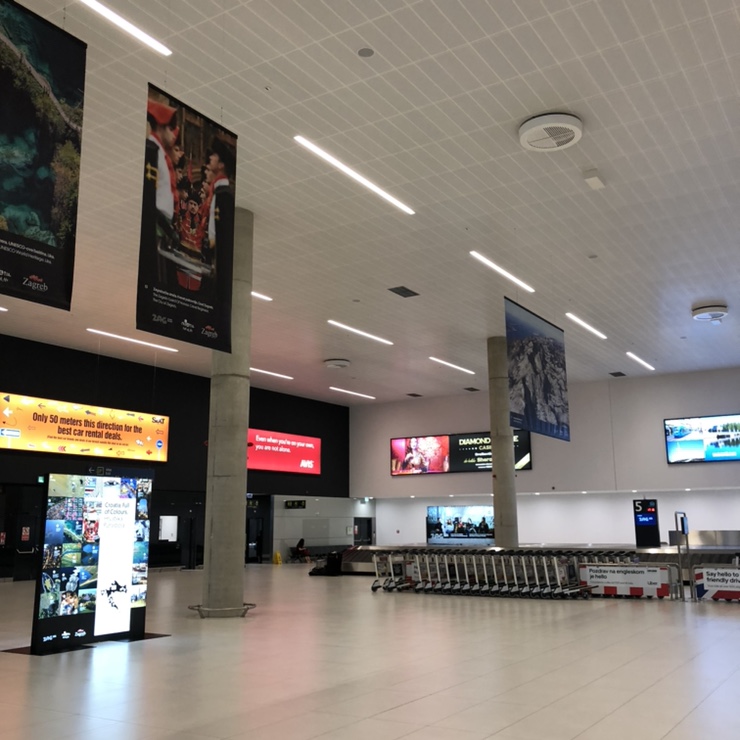  [크로아티아] 자그레브공항 도착!/유심구매,환전,공항에서 자그레브 이동하기