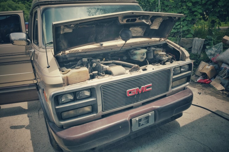  GMC 밴듀라?  쉐보레 체비밴  G20?
