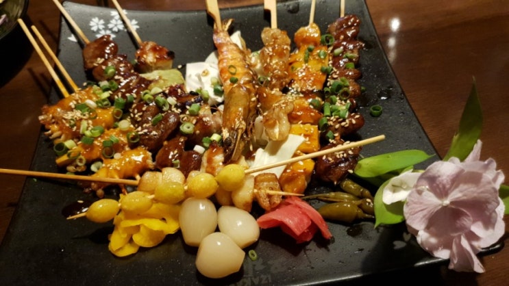  성남 이자카야:)  꼬치사께