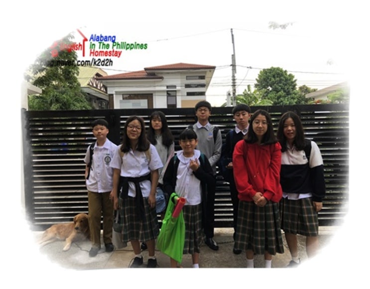  필리핀알라방라살조벨스쿨 에서 한국학생들의 학교생활~