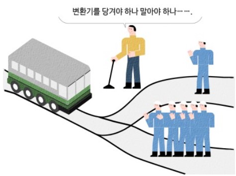 [트롤리 딜레마] 도전골든벨 마지막 50번 문제로 출제가 된 '트롤리 딜레마'는 무엇?