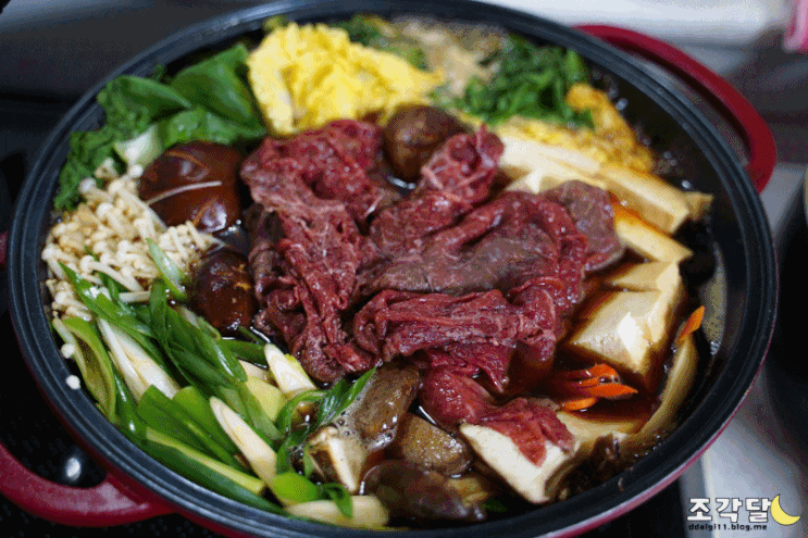  젠미야 소스 스키야키소스 :: 맛있는 일본식 전골, 스끼야끼 만들기