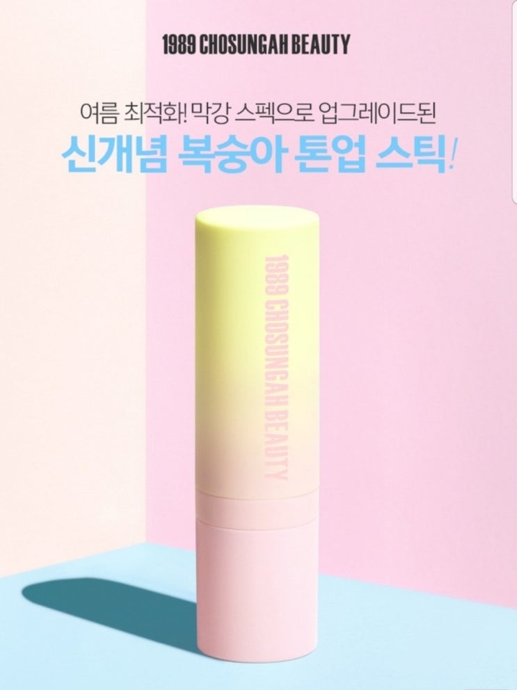  워터프루프 조성아 톤커버스틱/ 피치 톤 커버스틱TX