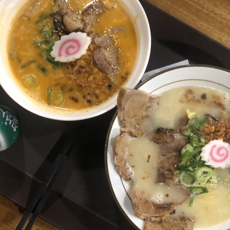  대구두산동맛집 일본라멘/아사라이찌다이 진한국물맛!