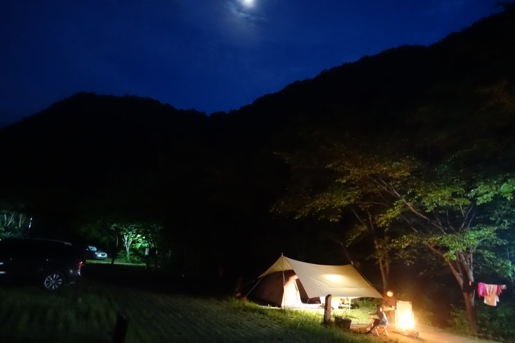  독박육아 - 지리산 덕동 캠핑장