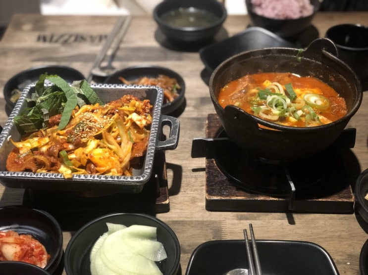  영등포 타임스퀘어 맛집, 존맛 밥집인 “마시찜”