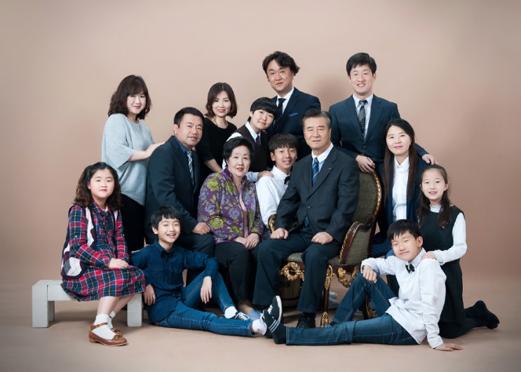  오랜만에 상봉 중랑구 가족사진 찍은 곳
