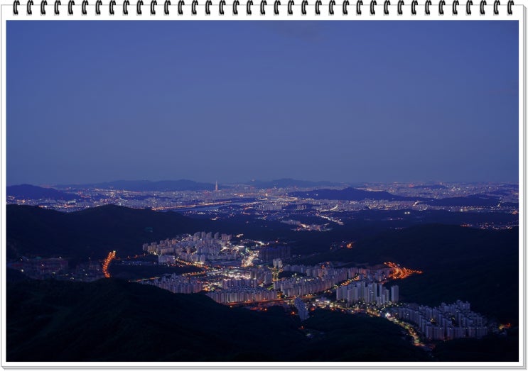  천마산일출(6월23일)