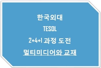 [한국외대테솔] 2+4+1 TESOL 도전 후기_M&M 강의!