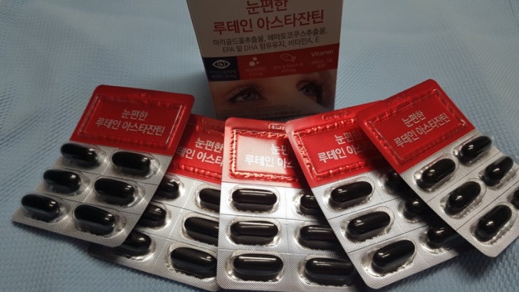  루테인오메가3/온푸드 눈편한 루테인 아스타잔틴