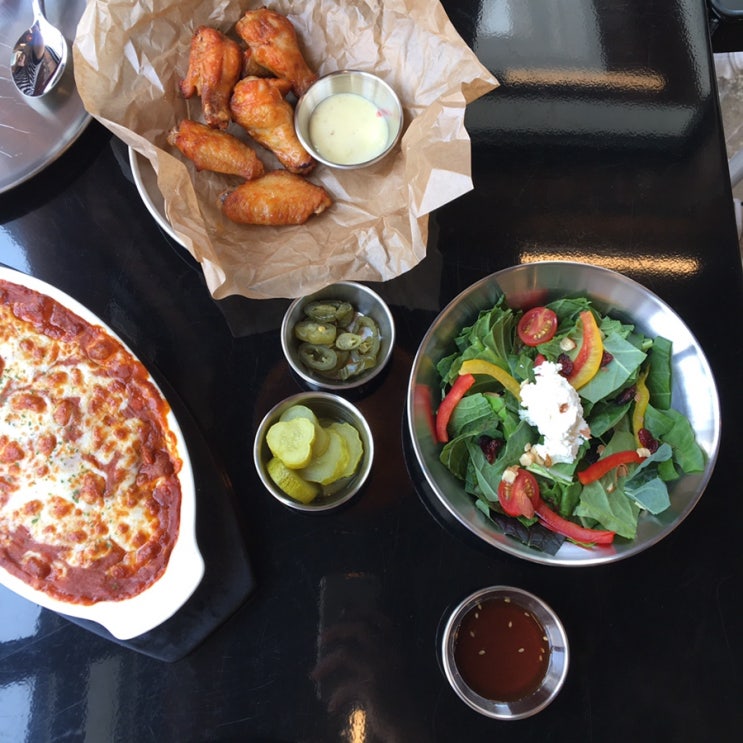  백운동 맛집 추천,브루노피자 이색적 :)
