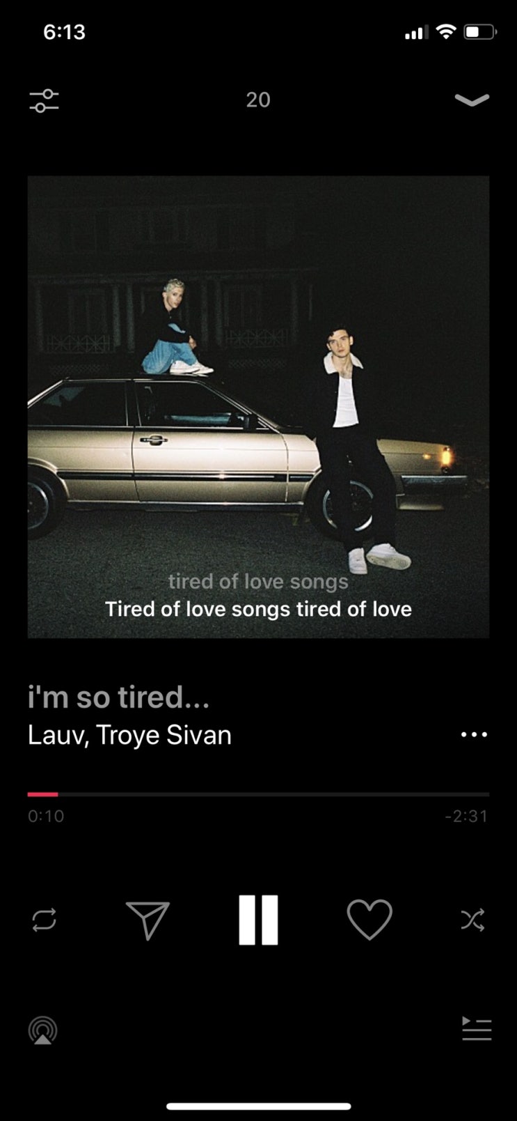  Lauv, Troye sivan - I’m so tired