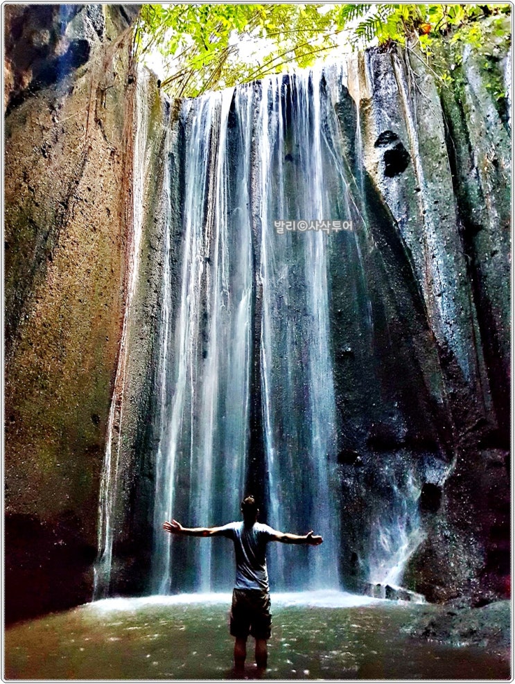  발리 자유여행 - 인스타 감성사진 발리폭포  (Tukad Cepung Water Fall)