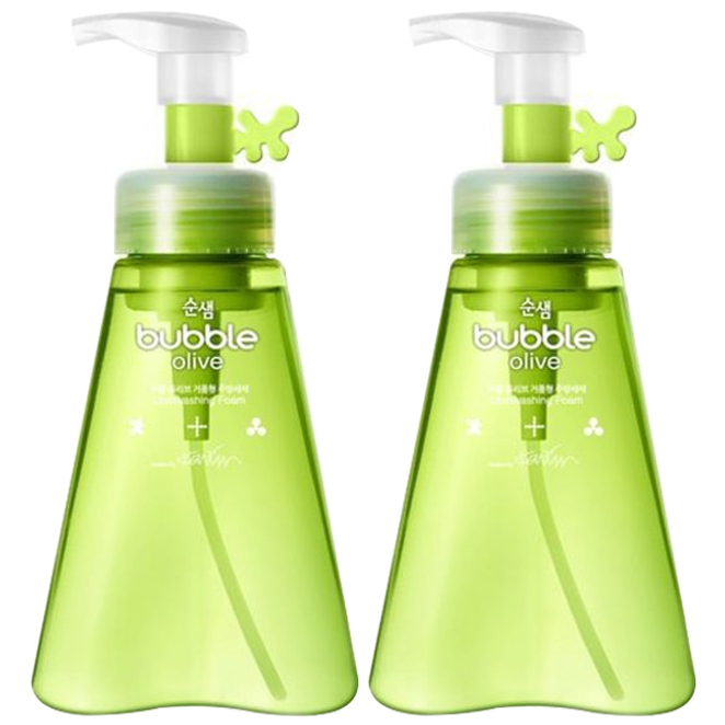  애경산업 애경 순샘 버블 올리브 주방세제, 350ml, 2개 [6,190 원]