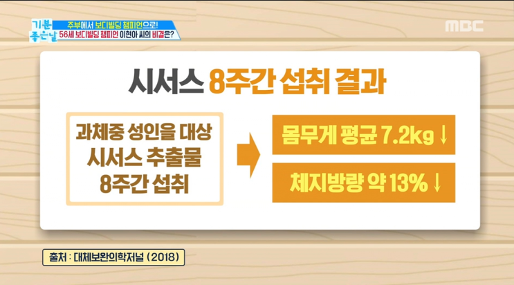  생방송오늘저녁 먹으면서 뺀다 건강다이어트 시서스 6월 24일 방송