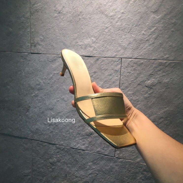  ( 수제화  ) 뮬 슬리퍼 5cm